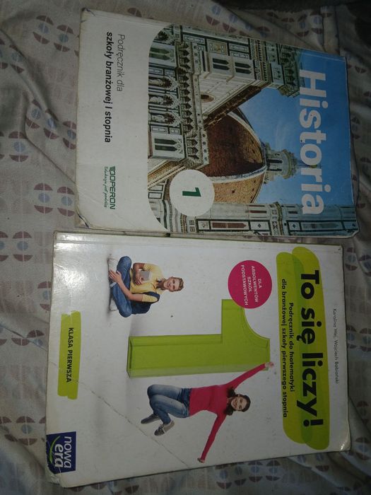 Sprzedam książki do szkoły branżowej klasa 1