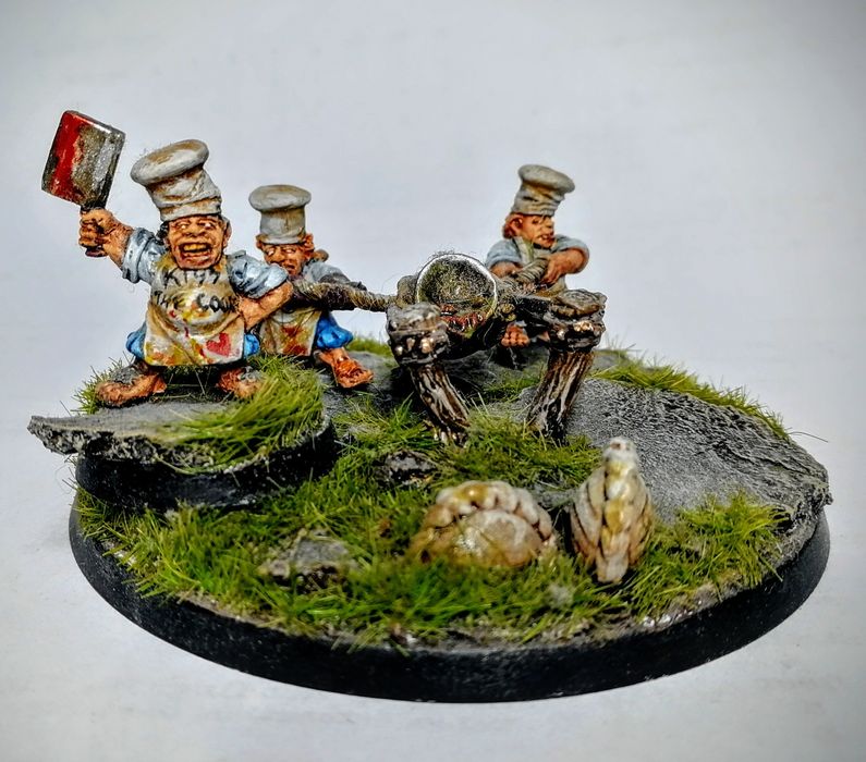 Warhammer Blood Bowl zestaw Halfling Team, boisko, kości etc. , w pełn