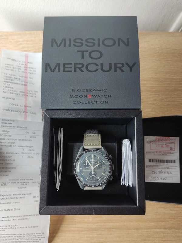 Omega x Swatch moonswatch mission to Mercury