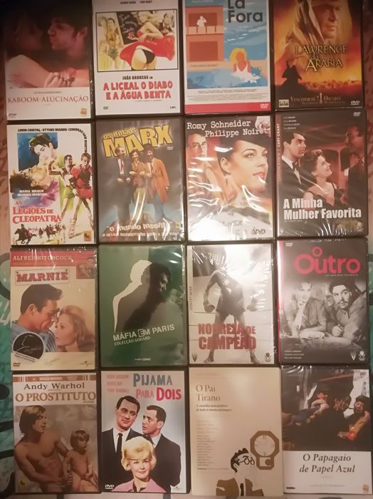 Lote 155 DVD's originais (Lote 4)