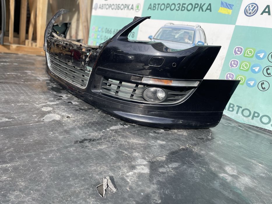 Бампер передній r-line lc9x фольксваген пассат б6 volkswagen passat b6