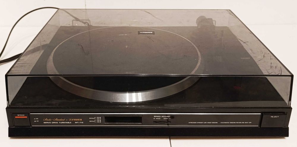 Програвач вінілу FISHER Stereo Turntable MT 715