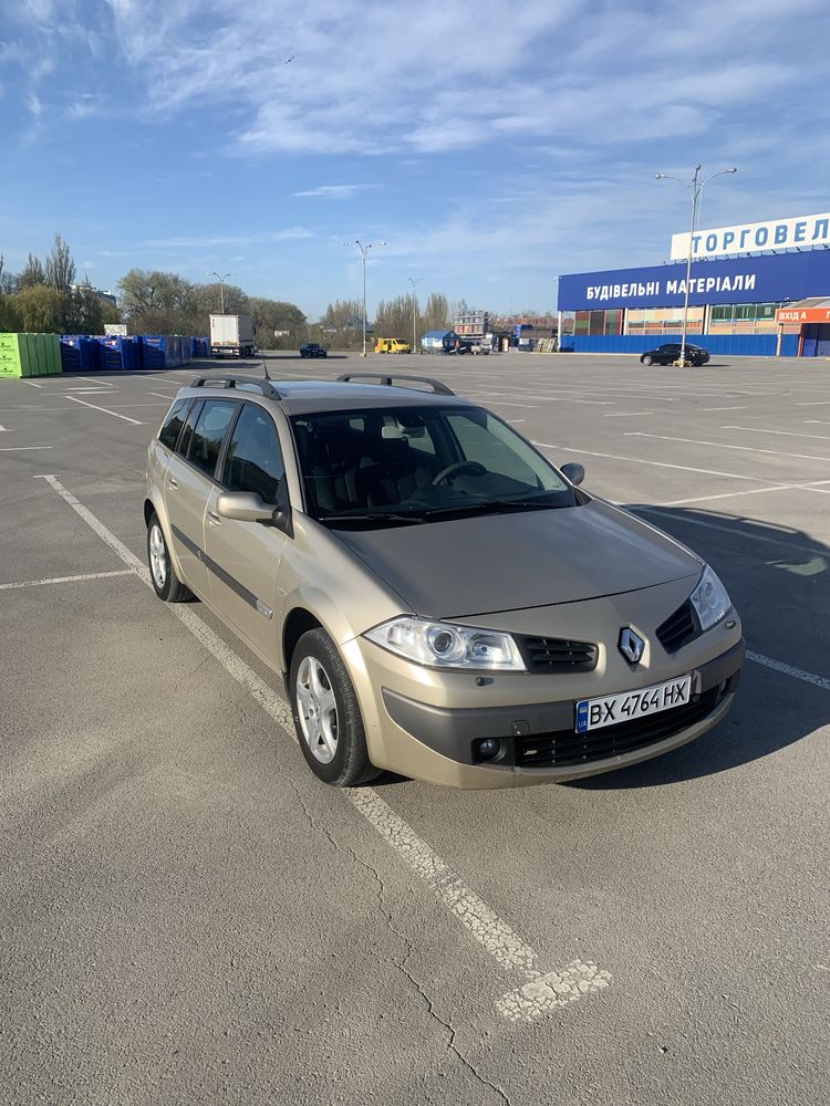 Renault megane 1.6 бензин механіка