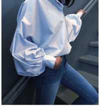 Оверсайз блуза рубашка Zara