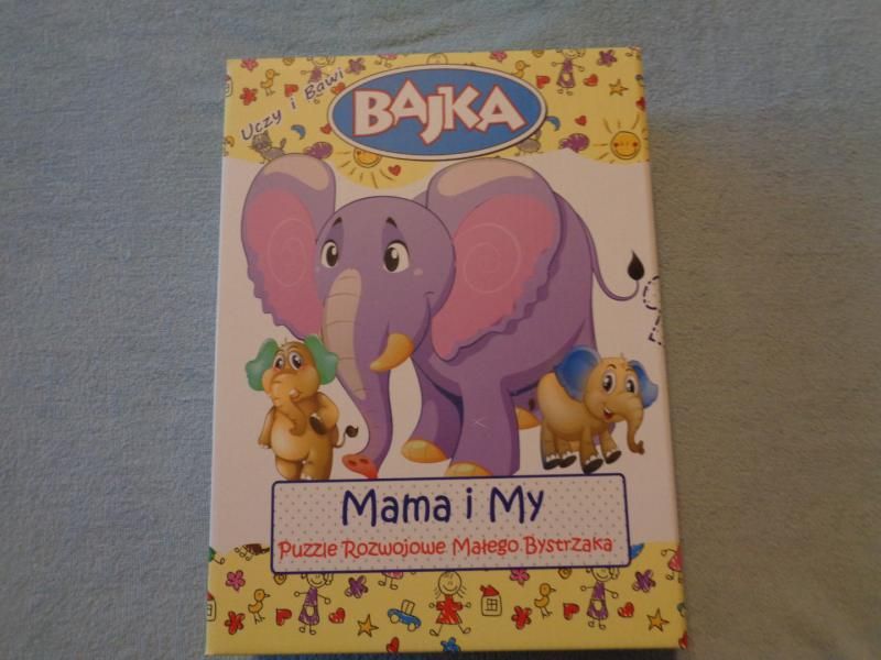 puzzle edukacyjne "Mama i My"