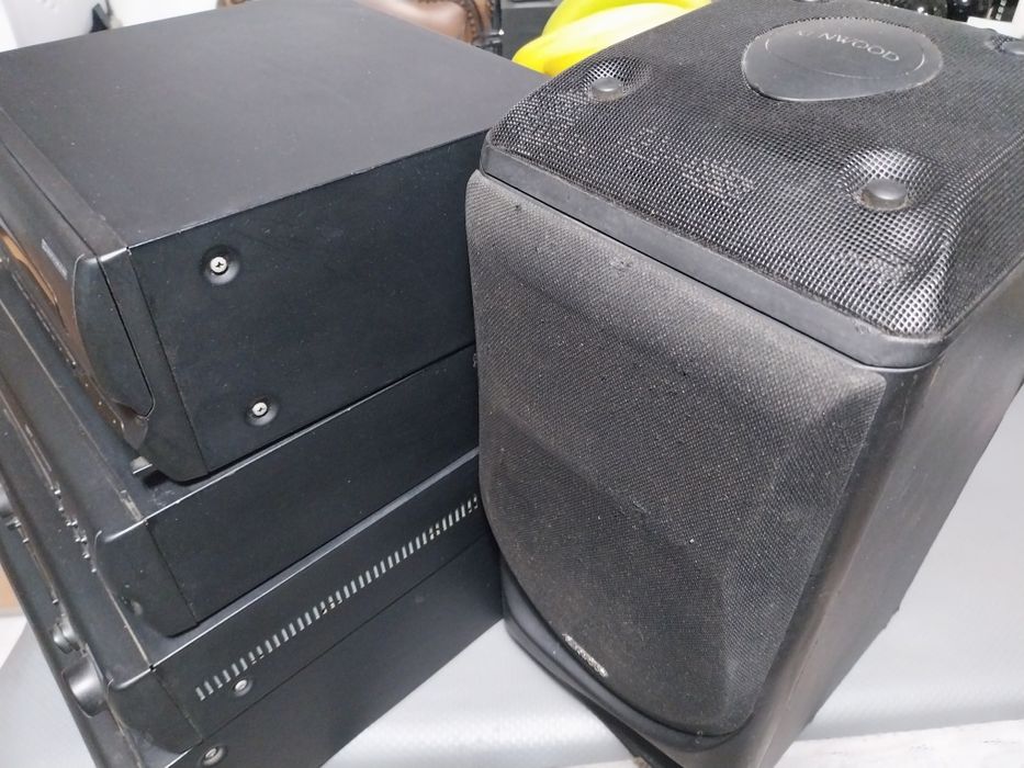 Aparelhagem completa em  modulos  kewiood impecavel