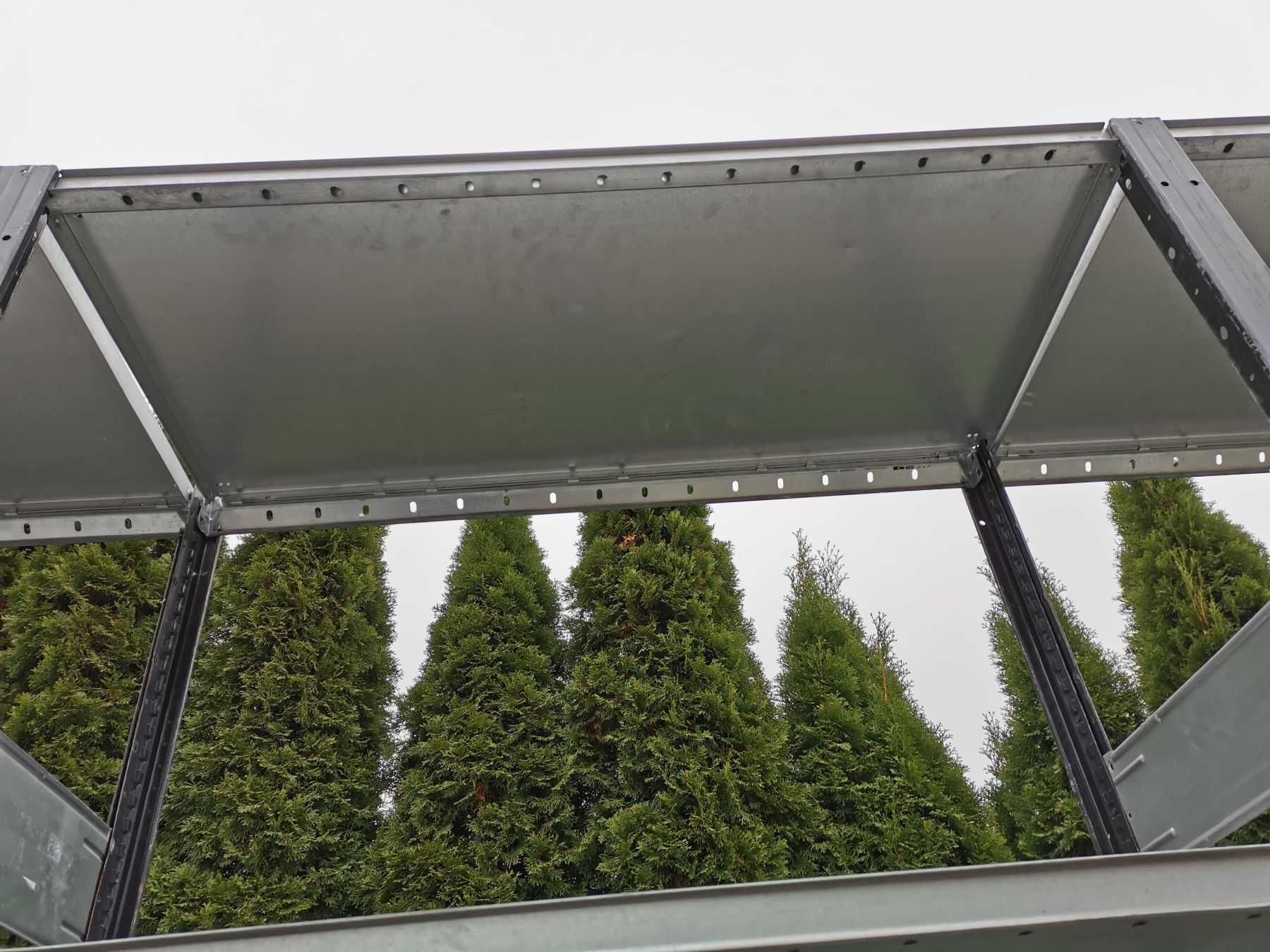 Regały magazynowe z demontażu 40gł x100x200-300cm wys ocynk ocynkowany