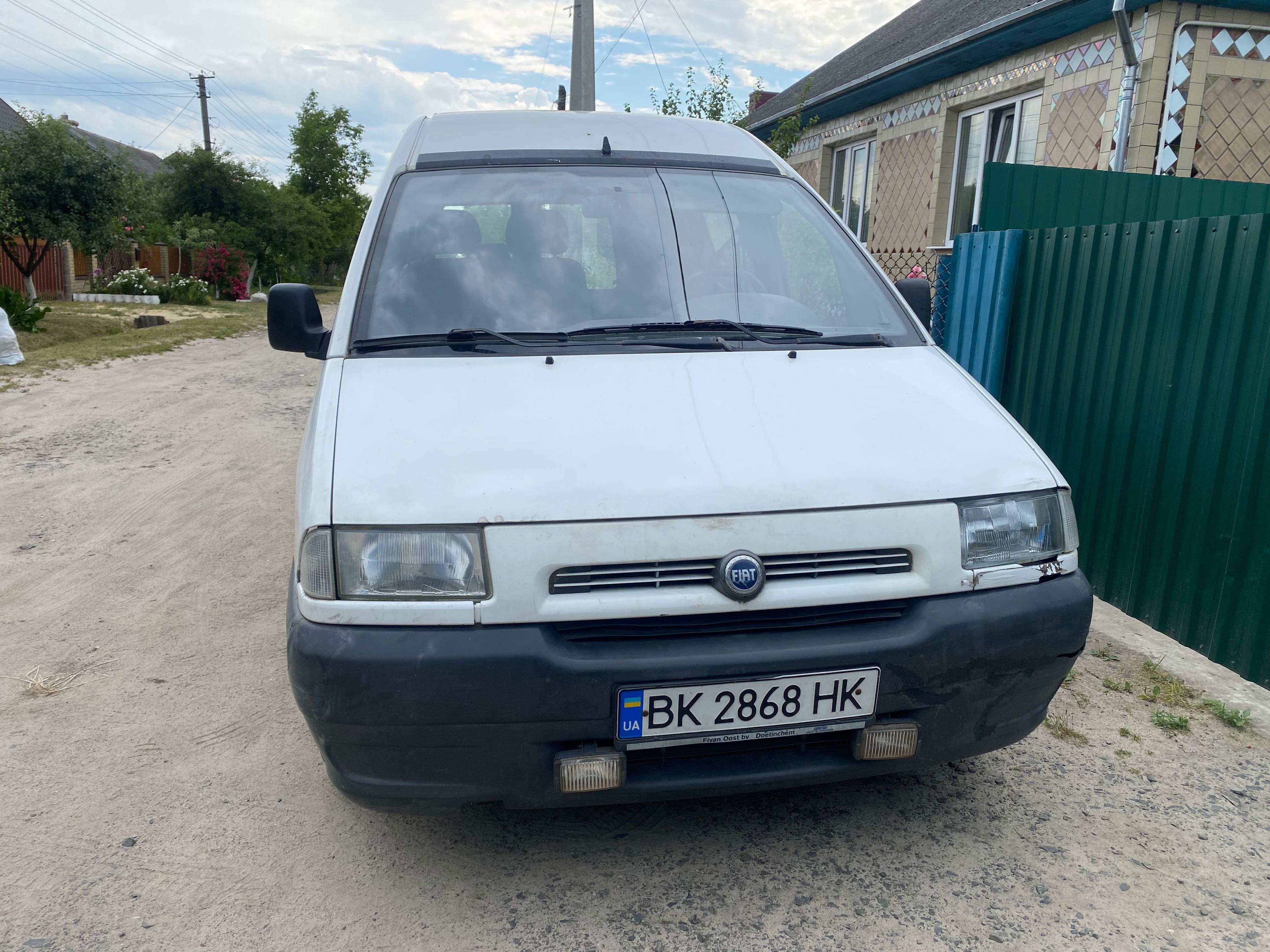Fiat Scudo 2.0HDI пасажир 2001рік
