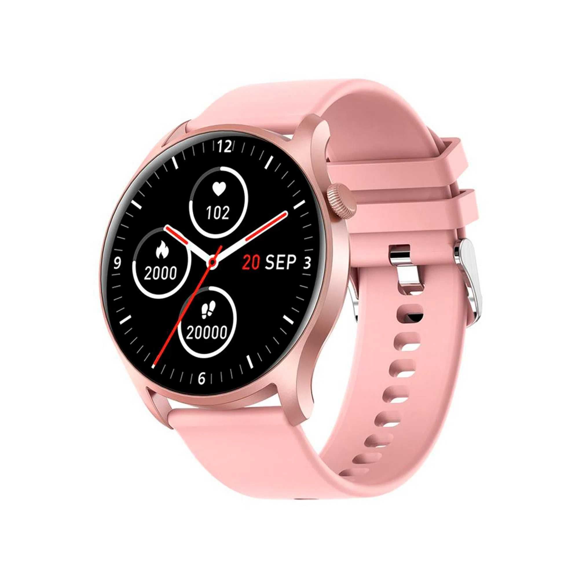 SmartWatch SKY 8 kroki, kalorie, tętno, ciśnienie, powiadomienia, PL.