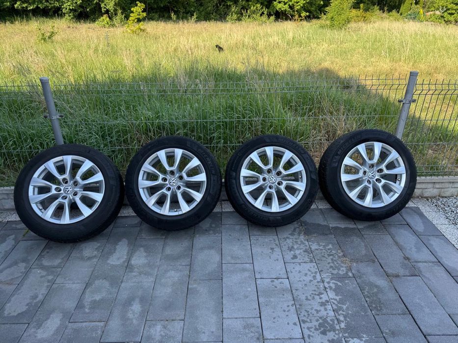 Kola felgi vw amarok 215/60/17 zimowe michelin alpin