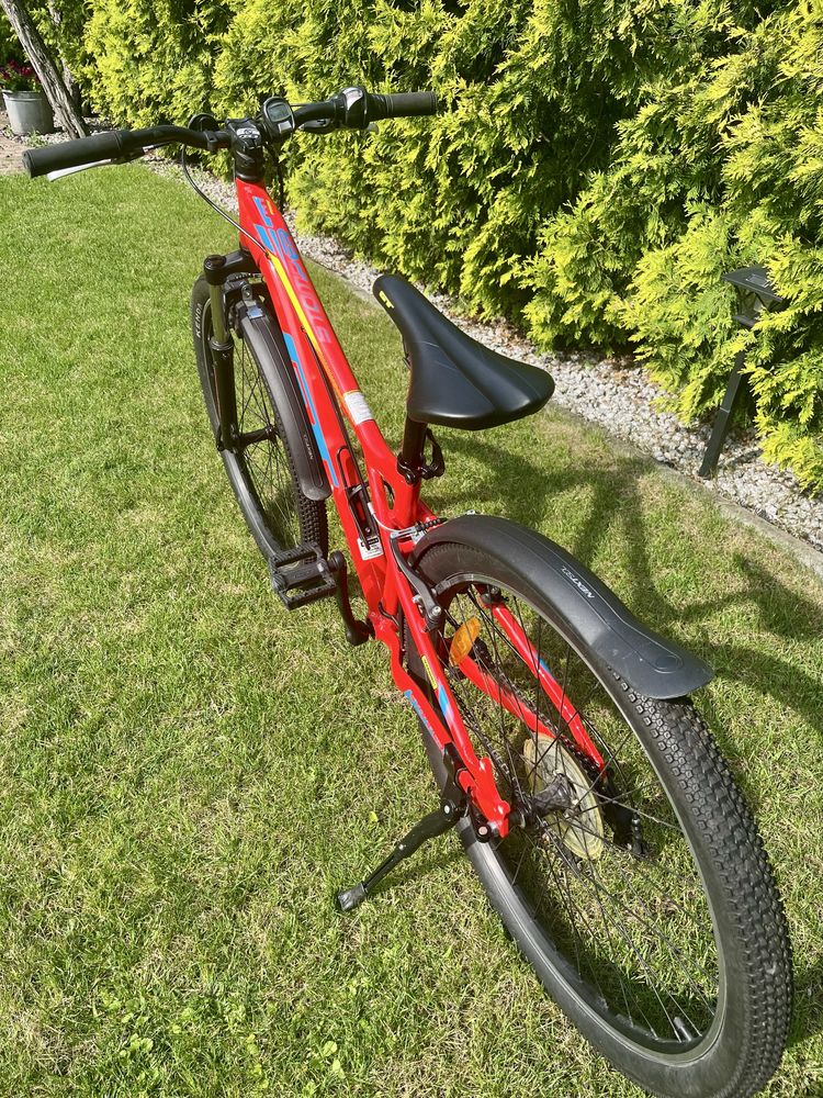 Rower czerwony gt