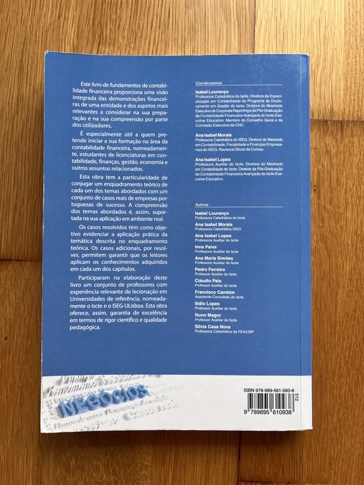 Livro Fundamentos de Contabilidade Financeira