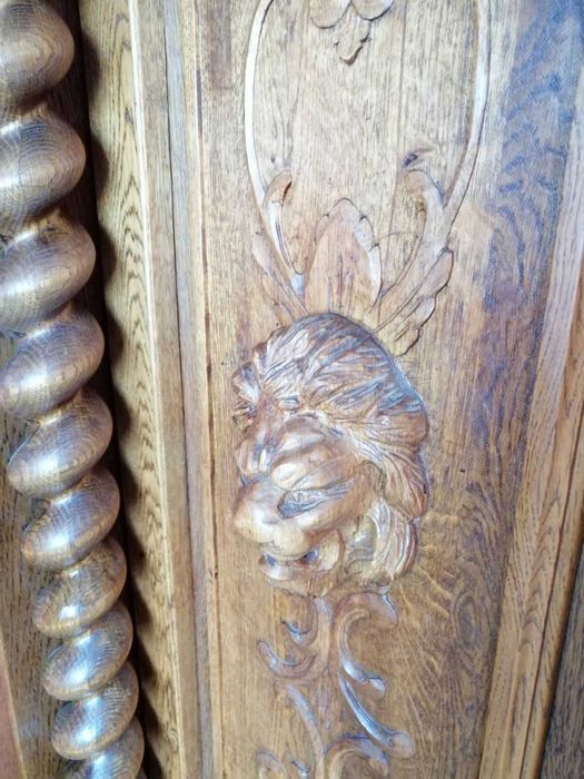 Meble Gdańskie stolik rtv+szafa ubraniowa