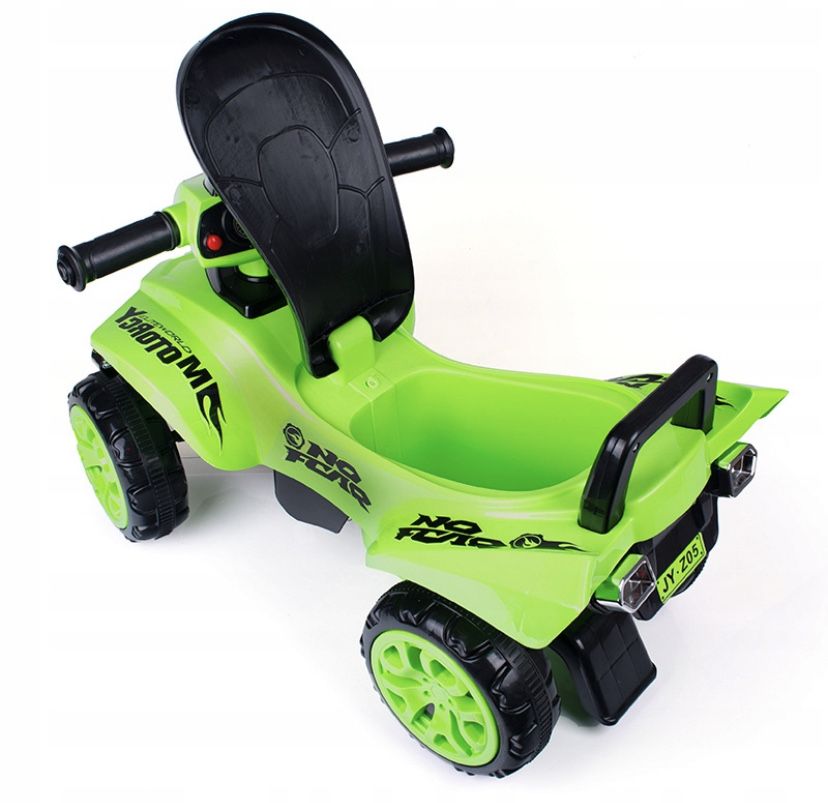 Jeździk quad motor dla dzieci efekty dźwiękowe LED
