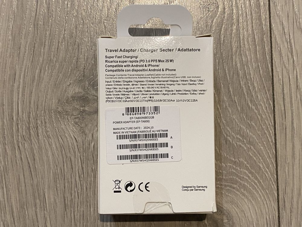 Nowa Oryginalna Ładowarka SAMSUNG 25W do szybkiego ładowania Okazja!!!