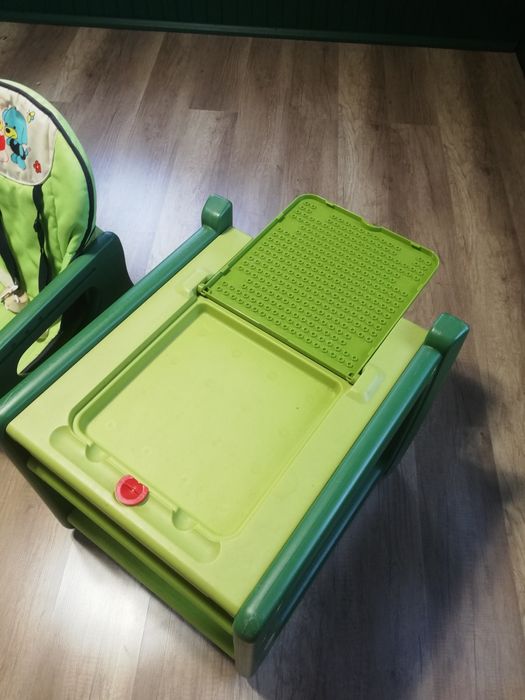 Krzesło krzesełko do karmienia plus stolik