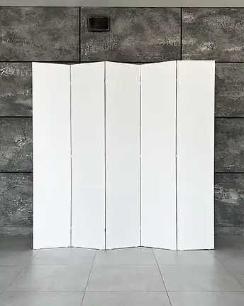Ширма класична біла 200х180см