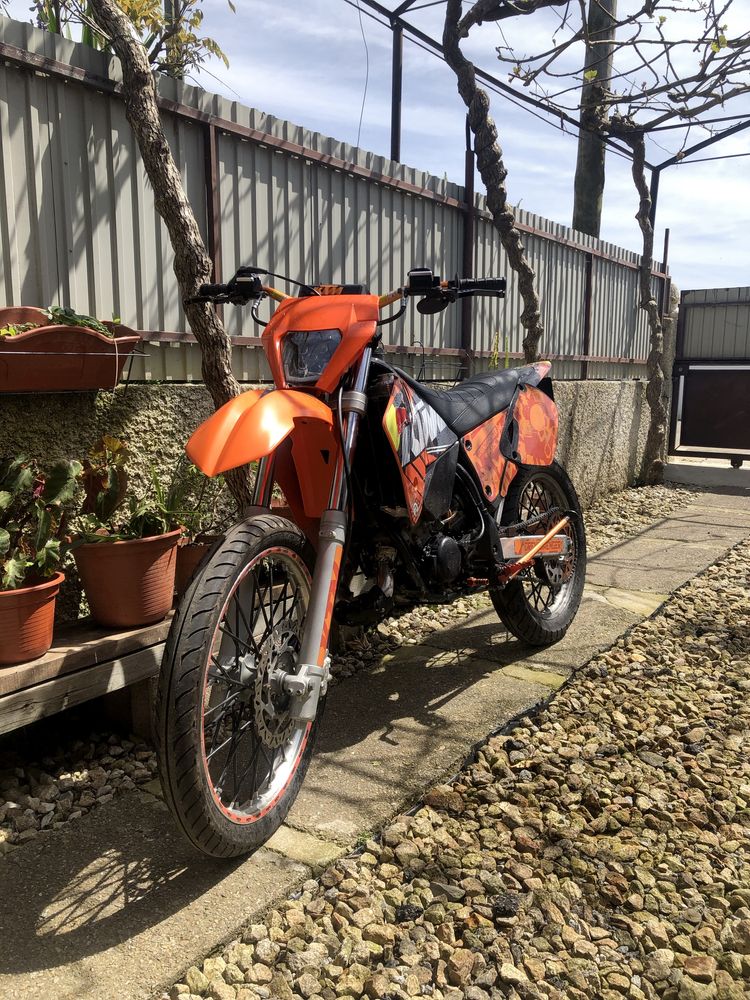 ktm exc 125 11kw matriculada vendo ou troco