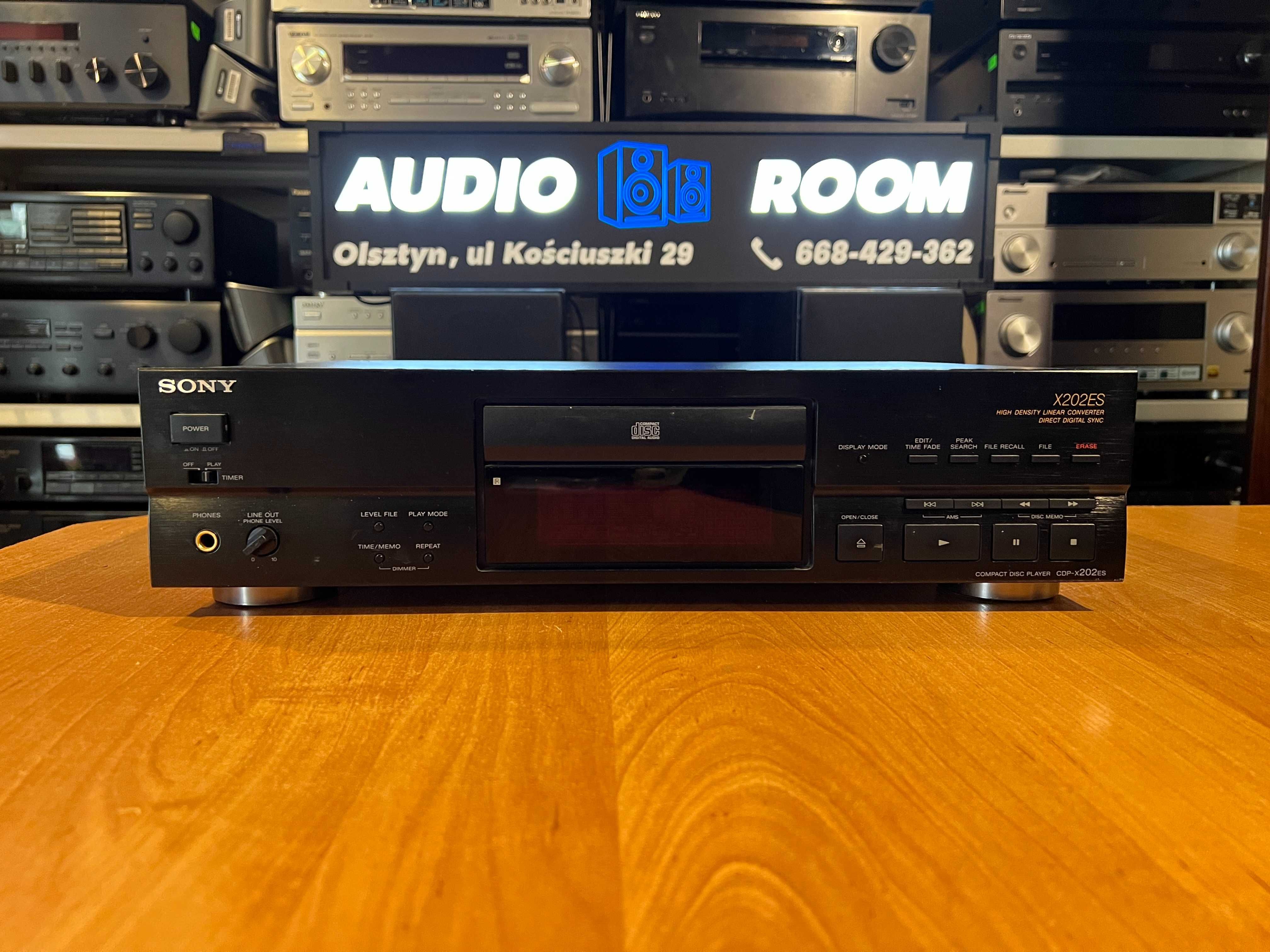 Odtwarzacz płyt CD Sony CDP-X202ES Audio Room