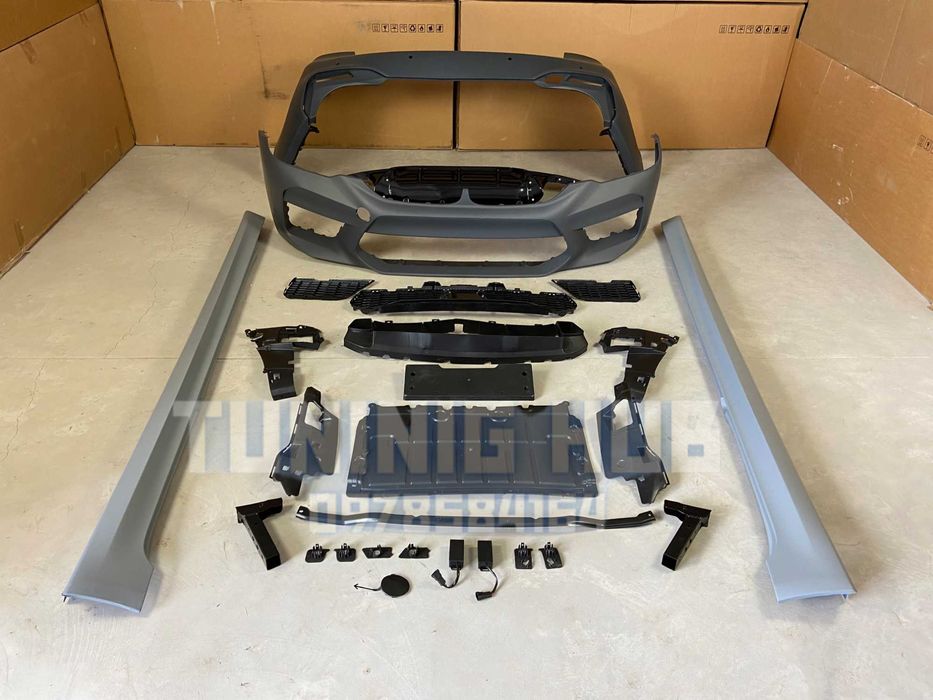 обвес bmw g30 m5 look f90 Комплект бамперов  бампер bmw бмв г30 м5 ф90