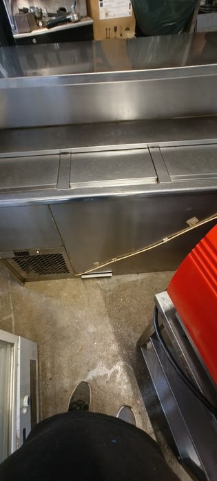 Balcão frigorífico com 3 gavetas