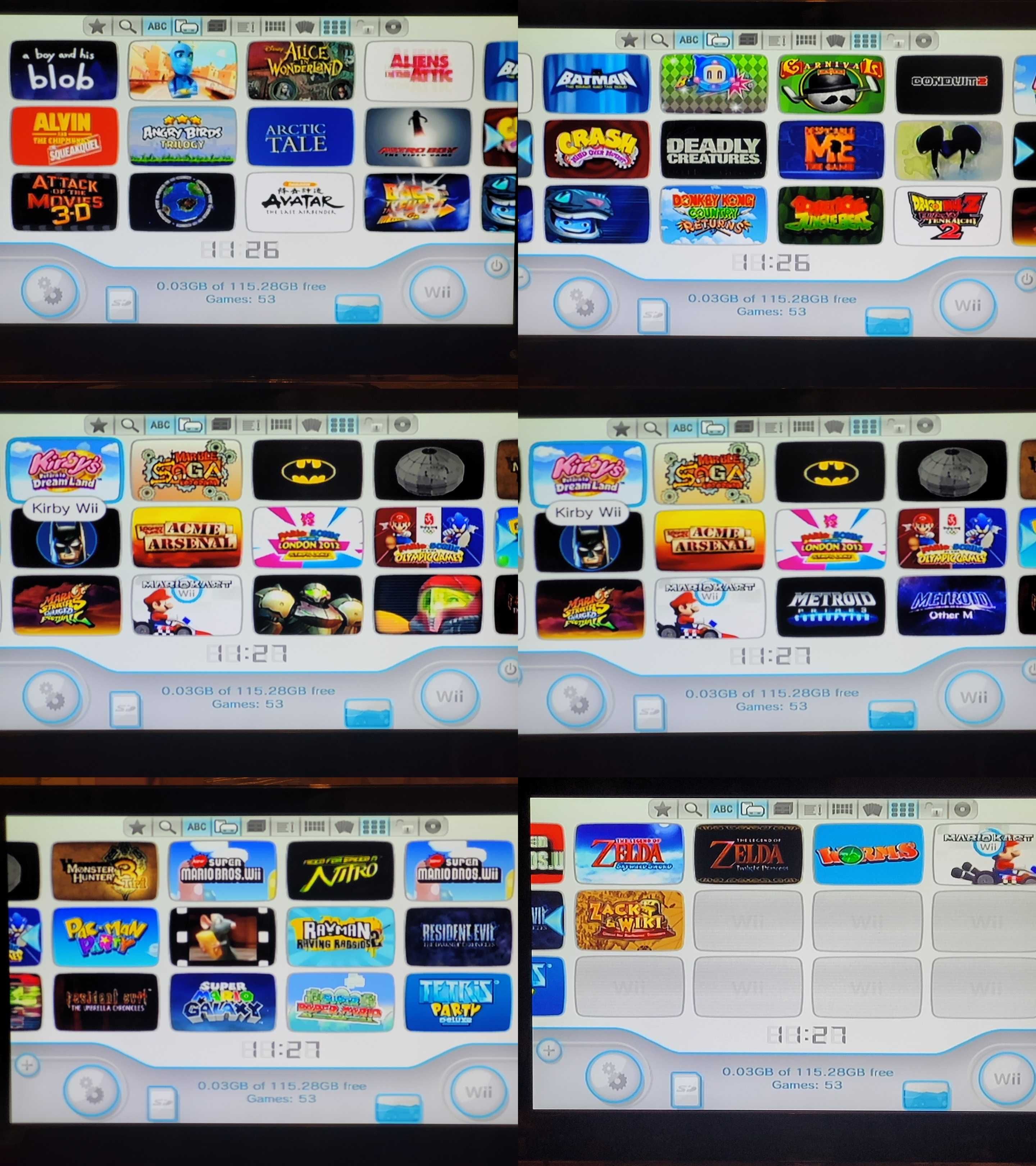 Konsola Wii Softmod Hity Retro MAME NES SNES Amiga PSX N64 SEGA