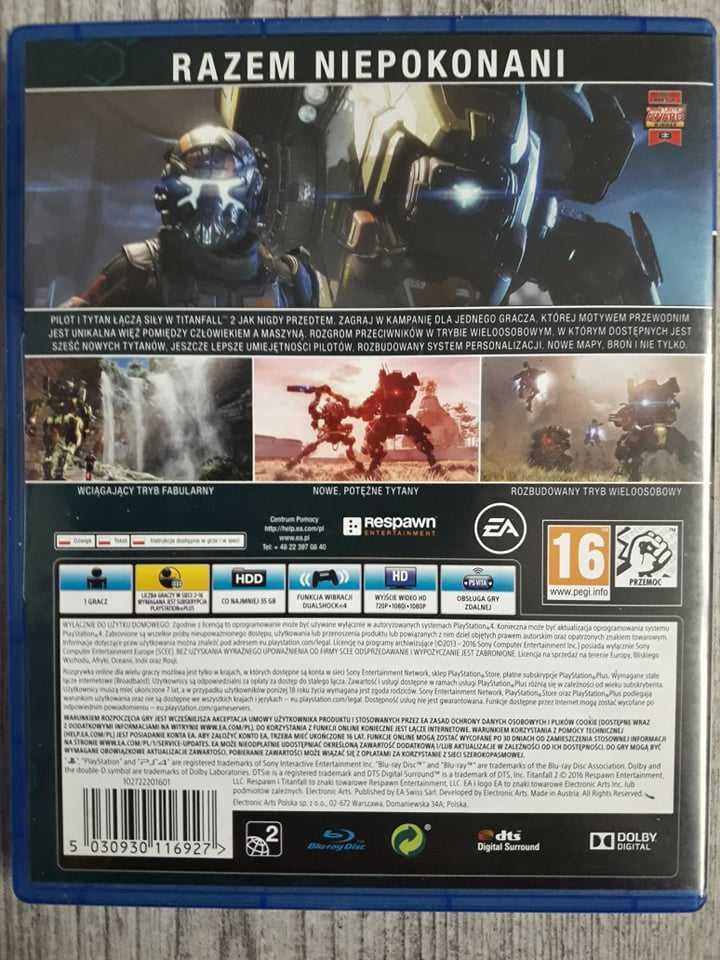 Gra Titanfall 2 Polska Wersja PS4/PS5 Playstation