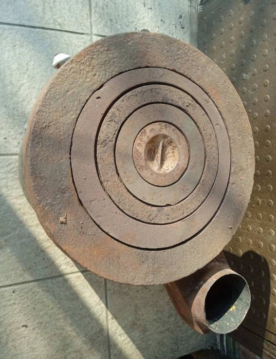 Пічь печка буржуйка топка чугун СССР