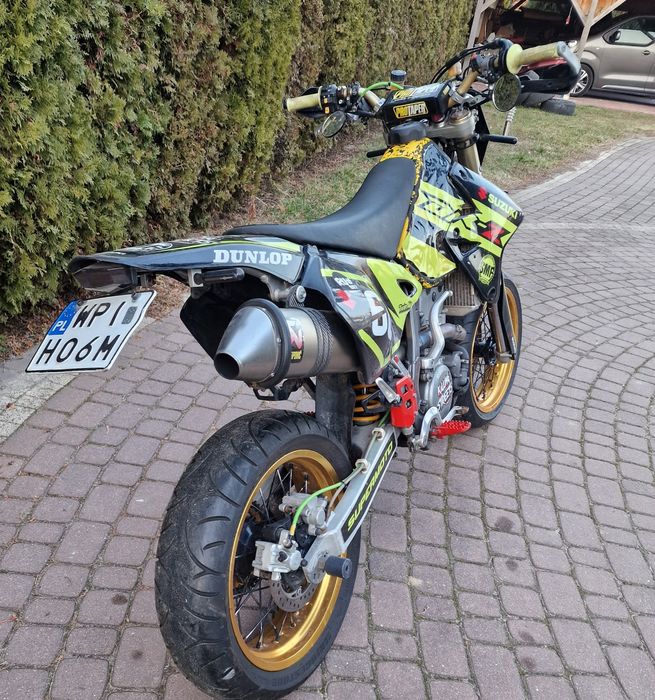Suzuki Drz 400Y najlżejsza wersja supermoto magura akrap talon bigbore