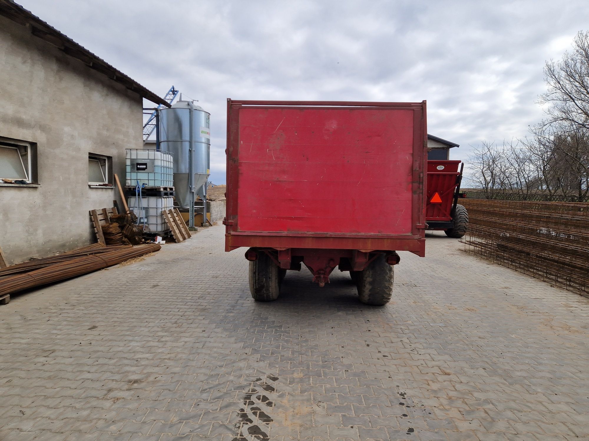 Przyczepa rolnicza tandem aluminiowa