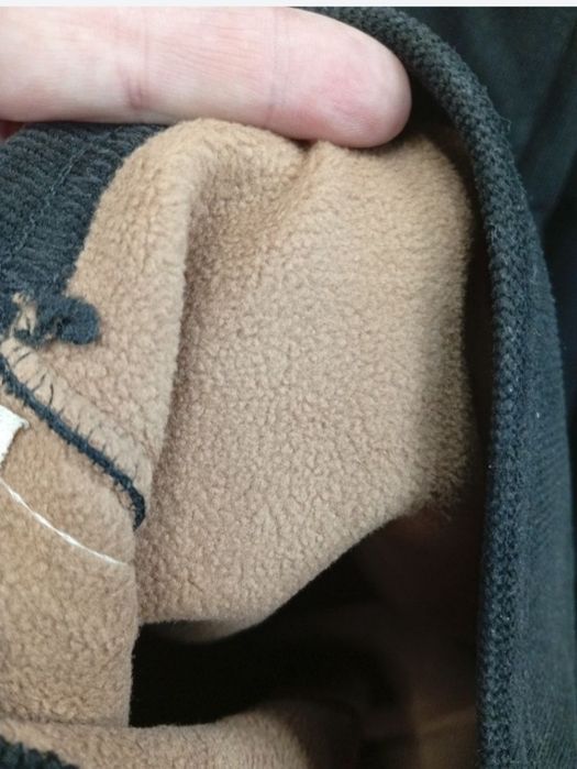 Штаны палацио теплые вельвет черные