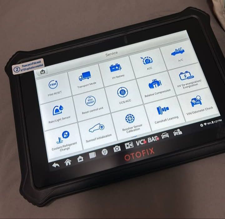 Máquina Diagnóstico Profissional Autel Otofix D1 Lite
