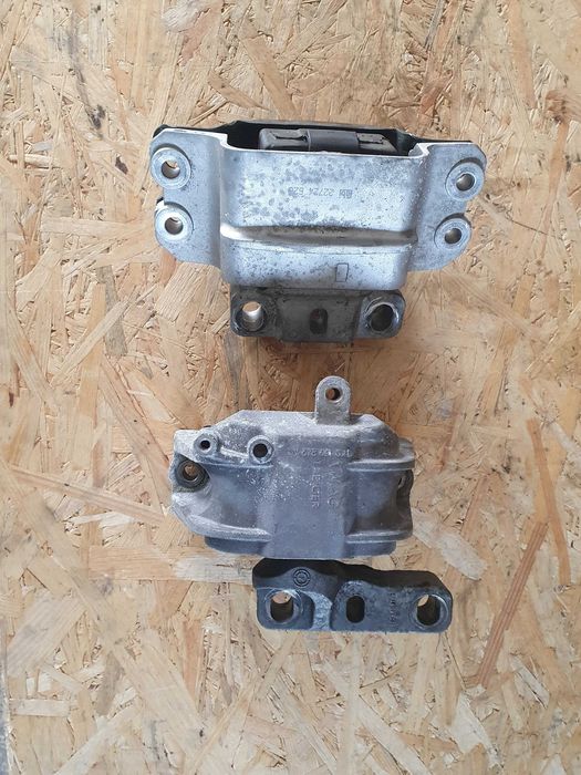 Poduszka łapa skrzyni silnika Vw Golf 5 V 1.9 tdi 04 r BRU GQQ komplet