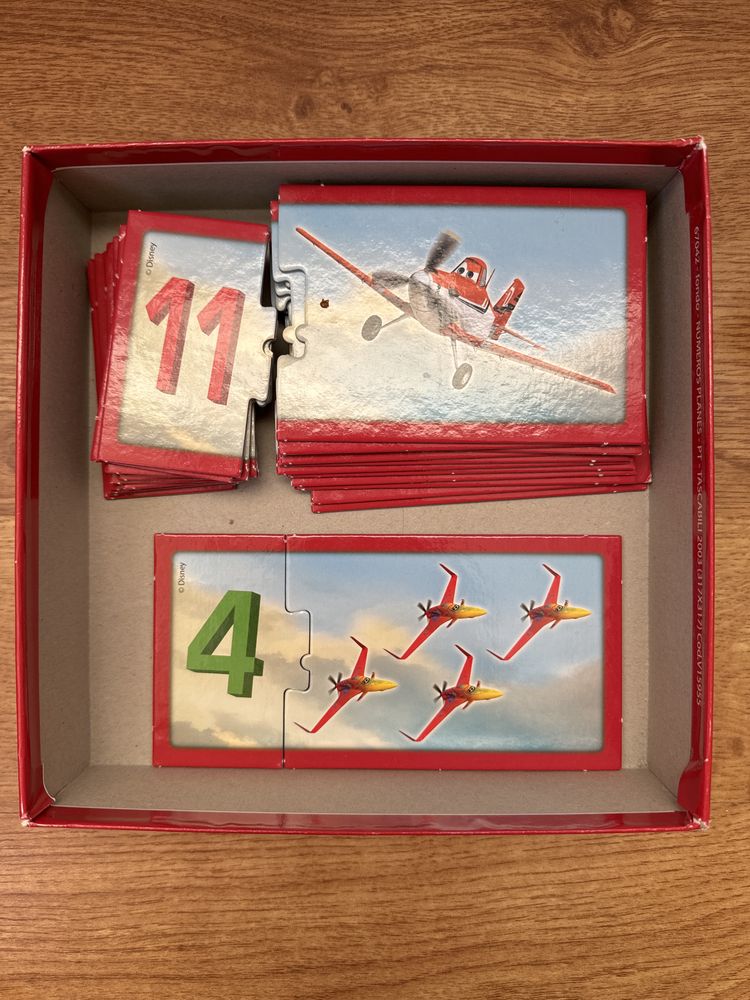 Puzzle Números Disney Planes +3