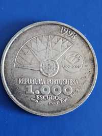 Moeda 1000 escudos 1998
