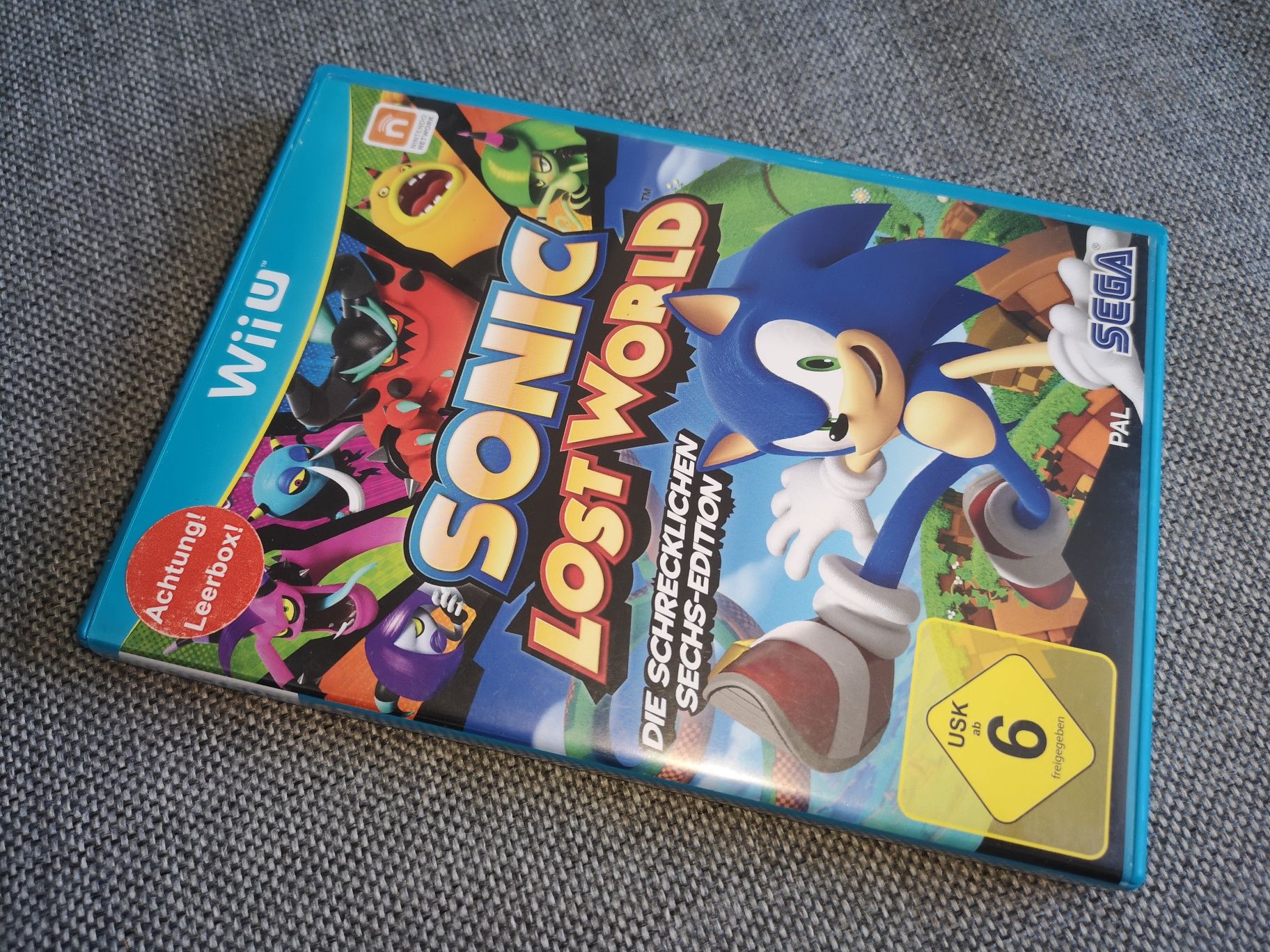 Sonic Lost World Wii U Nintendo gra ANG (stan bdb+) sklep Ursus