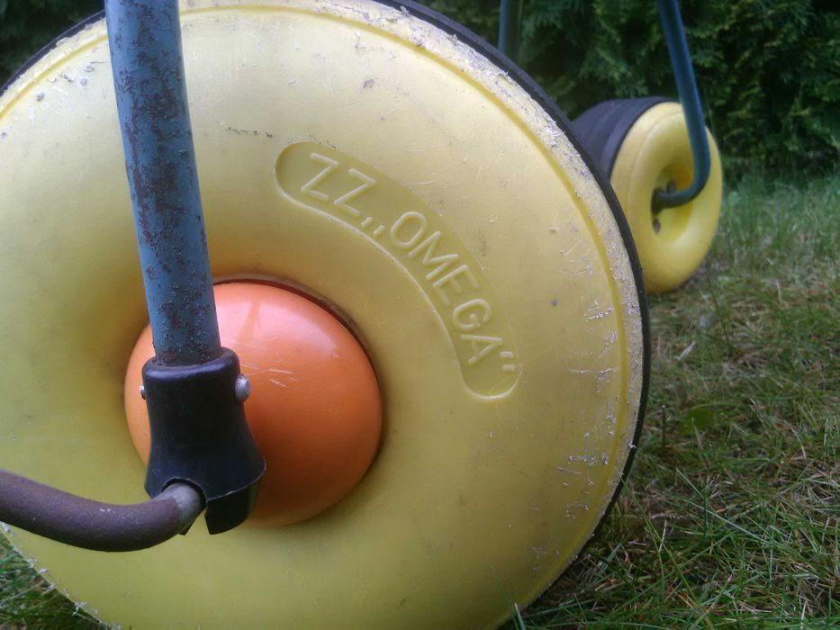 stary rowerek PRL dziecięcy trójkołowy Polska OMEGA rower retro azak