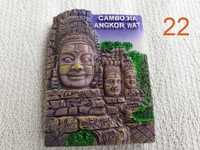 Kambodża, Cambodia - Magnes na lodówkę - wzór 22