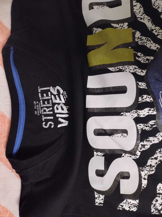 koszulka z długim rękawem,  z motywem czaszki, oversize, unisex