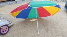 Parasol plażowy kolorowy