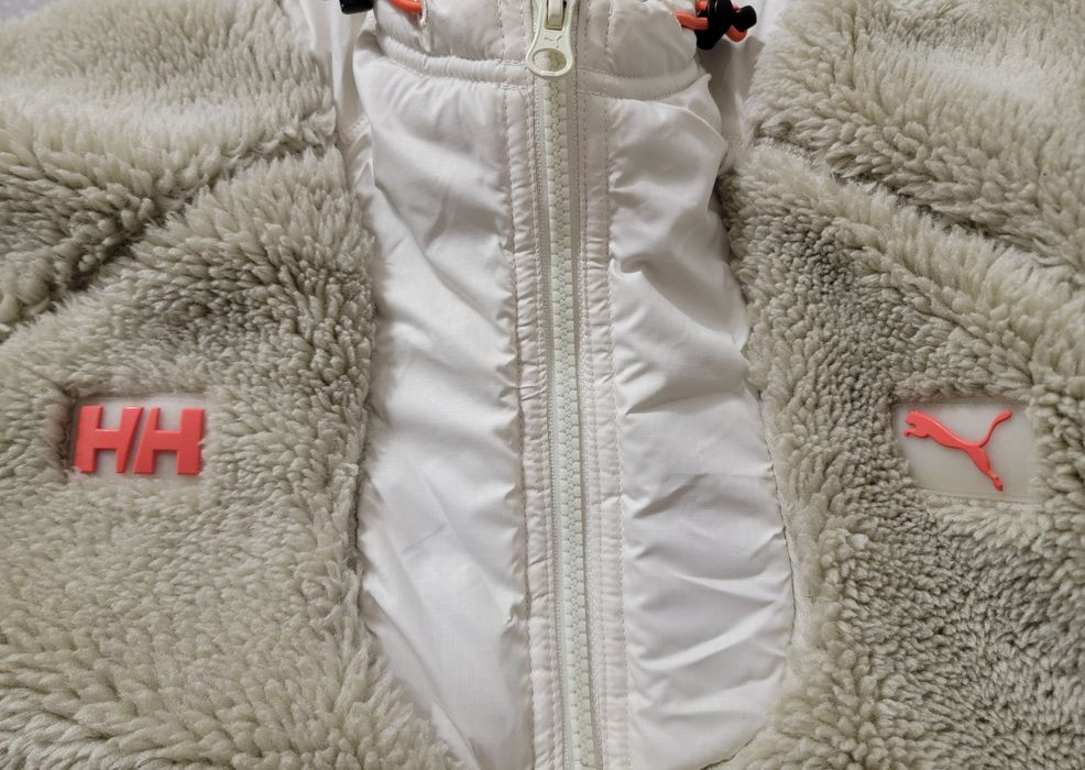 Куртка puma x helly hansen winter half-zip smock