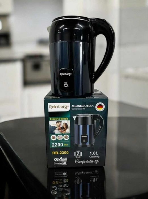 Електричний чайник із нержавіючої сталі чайник потужний