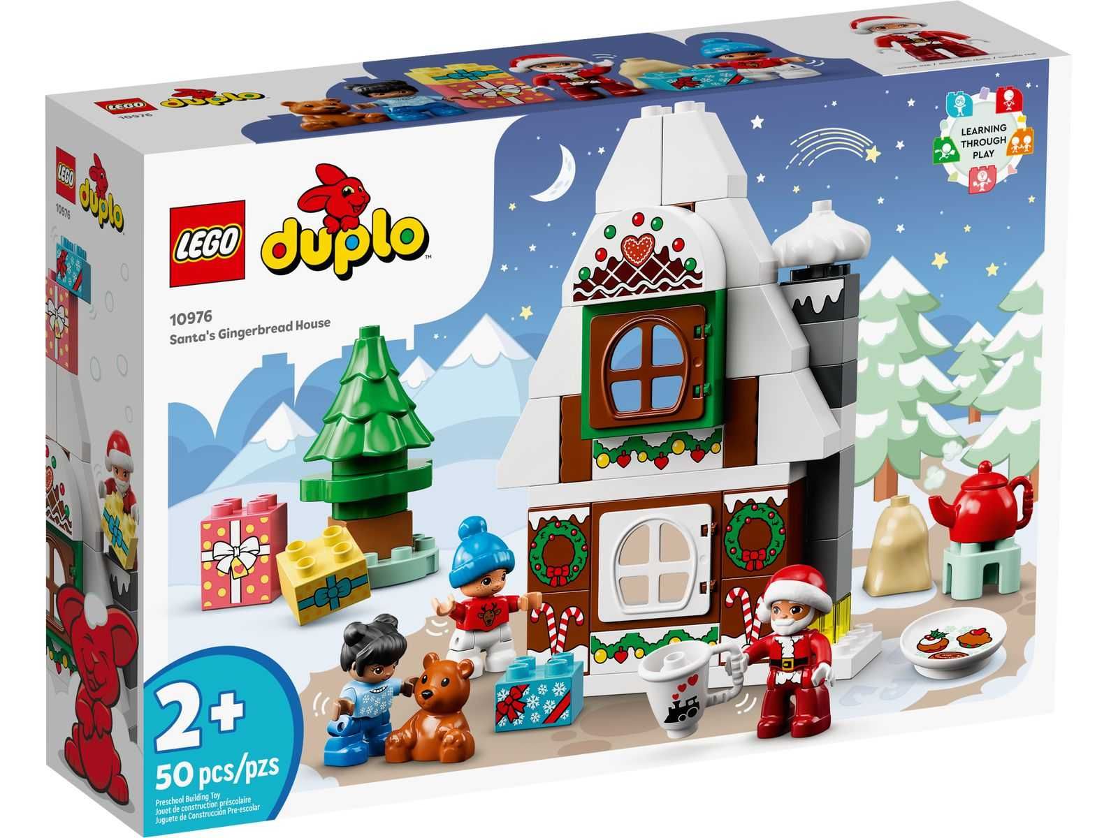 NOWE LEGO Duplo 10976 - Piernikowy domek Świętego Mikołaja