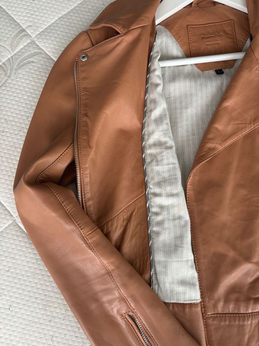 Шкіряна куртка Massimo Dutti