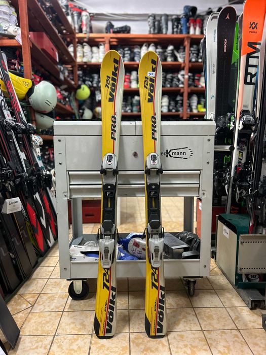 Narty dla dzieci VOLKI 120cm Sklep Wypożyczalnia Serwis KATOWICE