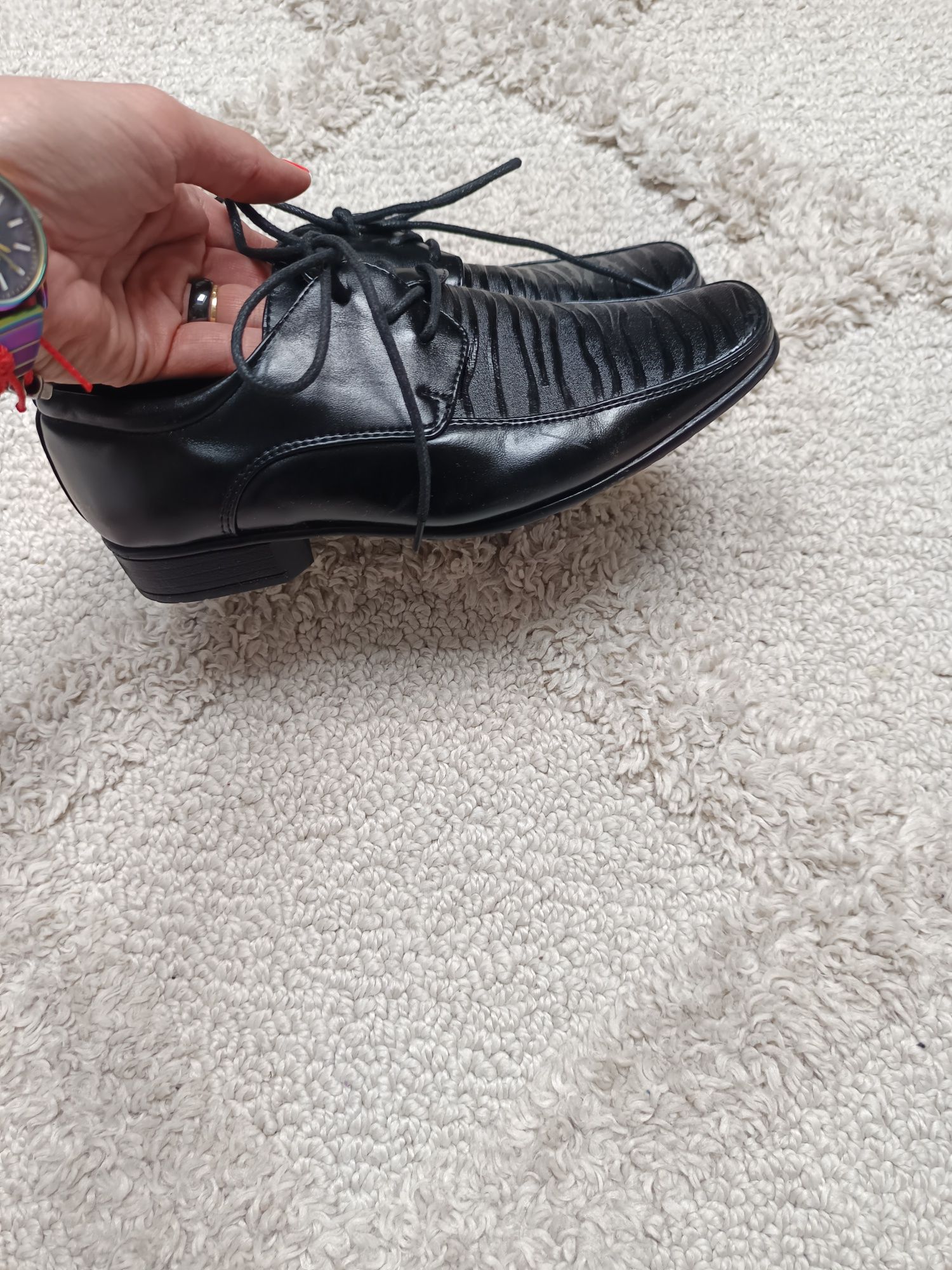 Buty komunijne dla chłopca 34