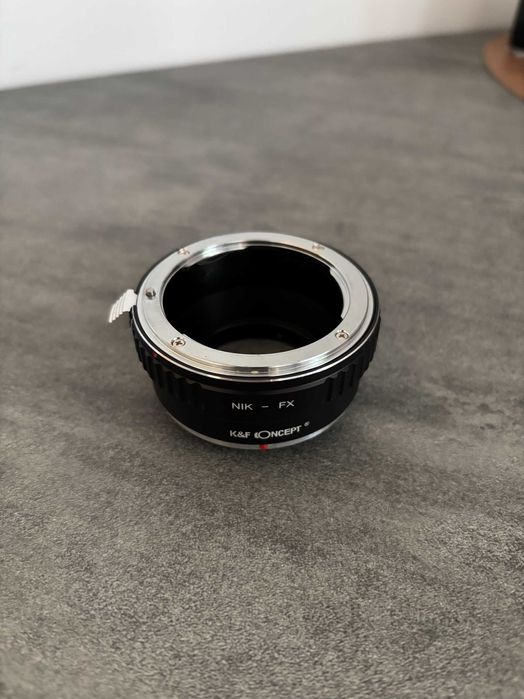 Adapter K&F Concept Nikon F (AI/AI-S/AF/AF-S) do Fujifilm X (FX)
