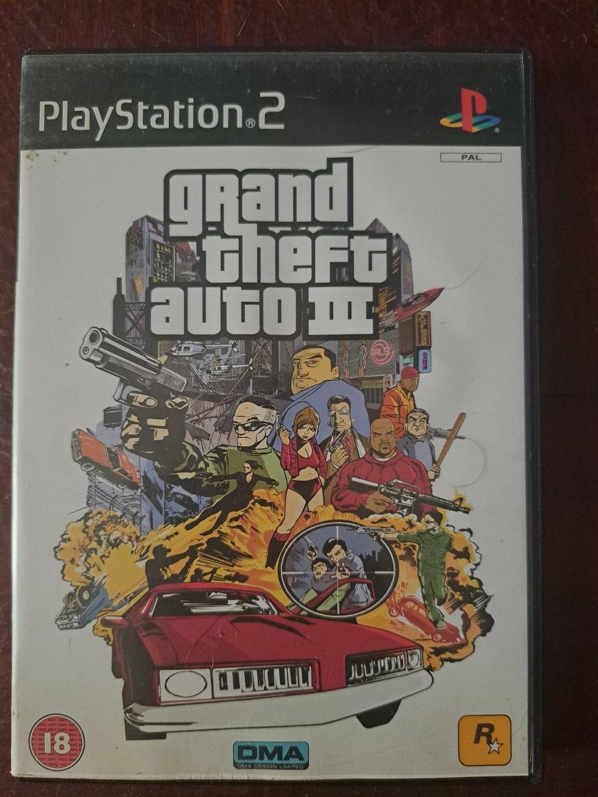 Grand Theft Auto III para PS2