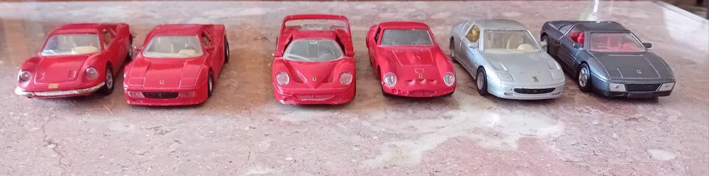 6 modelos da Ferrari edição SHELL