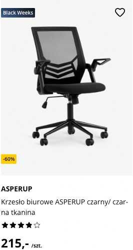 Krzesło biurowe Jysk